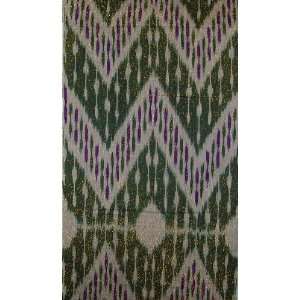   Uzbek Silk Ikat Adras Fabric 16500 by Yard Arts, Crafts & Sewing