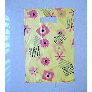  95 Flower Shopping Gift Plastic Bags Wholesale 6 x 8 