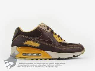 S2 1104 NIKE HUF AIR MAX 90 DELUXE HUF QUICKSTRIKE 06   BROWN 