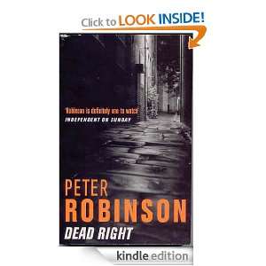 Dead Right Peter Robinson  Kindle Store