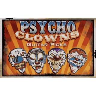  Hot Picks Psycho Clowns Picks 4 pack Medium Musical 