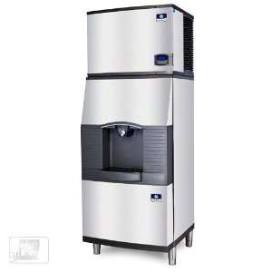 Manitowoc ID 0692N_SPA 310 630 Lb Full Size Cube Ice Machine   Indigo 