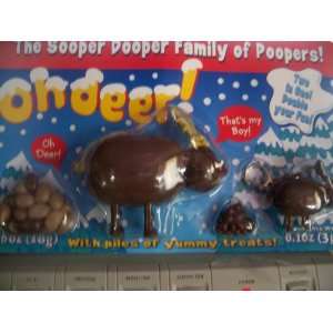   Deer Sooperdooper Family of Poopers Reindeer Pooping Candy Dispenser