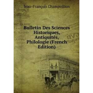  Philologie (French Edition) Jean FranÃ§ois Champollion Books