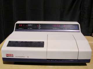 LKB ULTROSPEC II Spectrophotometer Model 4050  