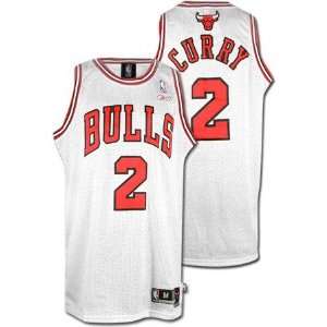  Eddy Curry White Reebok NBA Swingman Chicago Bulls Jersey 