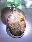   JEWELRY SPELL 925 SILVER UNAKITE NECKLACE WITCH RISING ABOVE MAGICK