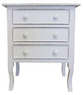 Coastal COTTAGE NIGHTSTAND Side TABLE French Country Solid Wood 40 