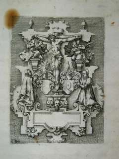 Epitaph mit Christus am Kreuz DIETTERLIN 1598  