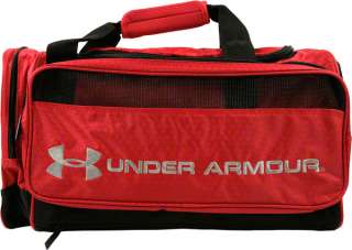 Wisconsin Badgers Red Under Armour Performance Duffle Bag  