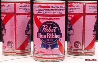 PABST R/B BEER CAN  PINK COLOR //// WISCONSIN #31M  