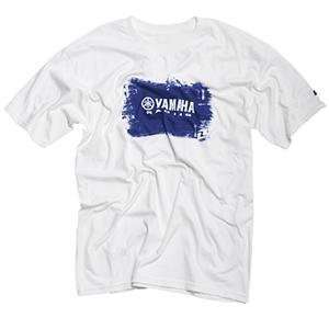    One Industries Yamaha Data T Shirt   Medium/White Automotive