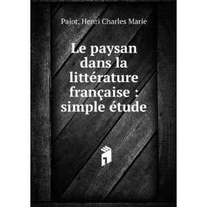   franÃ§aise  simple Ã©tude Henri Charles Marie Pajot Books