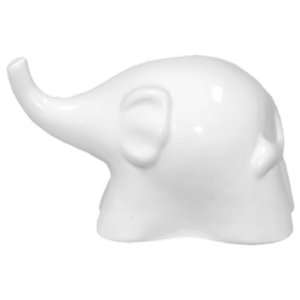  UTC 21125 White Ceramic Elephant