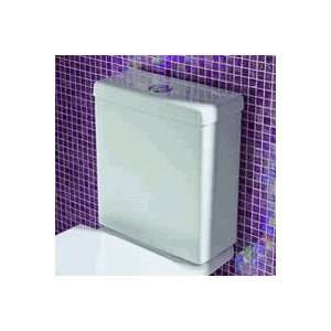  CAROMA Adelaide Cube Toilet Tank, WHITE   814790W
