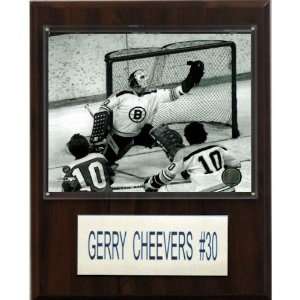  NHL Gary Cheevers Boston Bruins Player Plaque