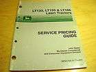 John Deere LT133, LT155, LT166 L&G Service Manual  