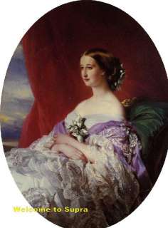 The Empress Eugenie Franz Winterhalter Repro oil  