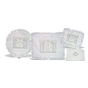  Satin Passover Cover Set with Embroidered Gate Design 