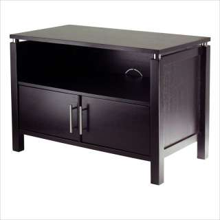 Winsome Linea Solid Wood Espresso TV Stand 021713927446  