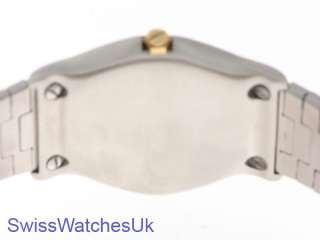 EBEL CLASSIC WAVE STEEL GOLD QUARTZ WATCH Shipped from London,UK 