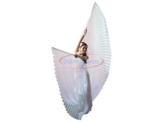 New Belly Dance Costume Isis Wings White Free Stickers