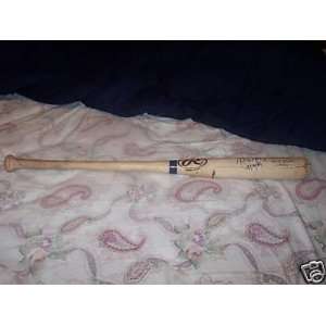 David Wright Signed Game Used Rookie Bat New York Mets   Autographed 