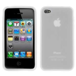 for Apple iPhone 4 4S 4G Clear Soft Silicone Skin Protective Case NEW 