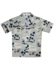 Plumeria Island Boys Hawaiian Aloha Cotton Shirt