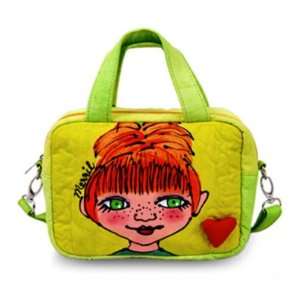  BrightFaces Green Eyes Small Stylish/Colorful Shoulder 