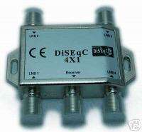 High Quality 4x1 DiSEqc Auto Switch for FTA Receiver  