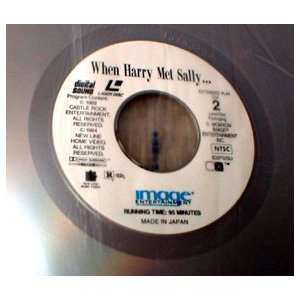 WHEN HARRY MET SALLY 12 Video Laserdisc   Image Entertainment 