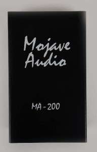 Mojave Audio MA 200 Microphone Set Tube Condenser Cardioid Very Cln 