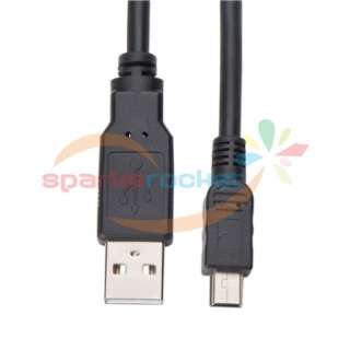 10ft 3M USB to Mini USB 5 Pin Cable for Garmin 605 705  