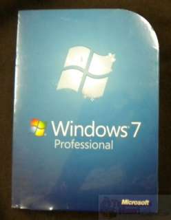 Microsoft Windows 7 Professional   Upgrade Rtl $200  