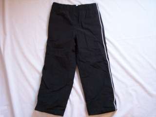 NWT Boys Gymboree Slam Dunk black elastic athletic pants ~ 5 5T 