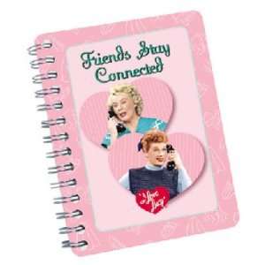  I Love Lucy Friends Stay Connected Tin Address Book 