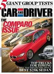 Car and Driver   One Year Subscription