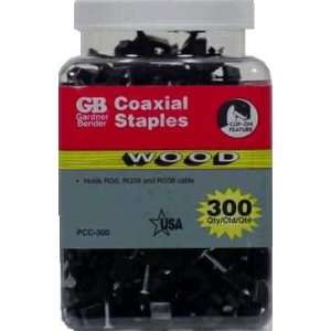  5 each Gb Plastic Coaxial Staple (PCC 300)