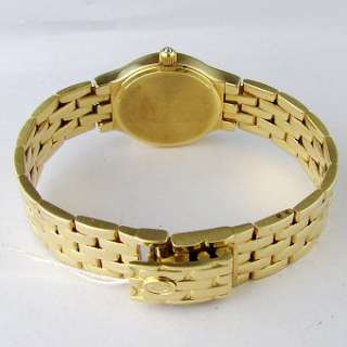 Concord Las Palias 14k Gold Diam Bezel Ladies Watch  