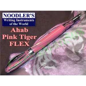  Noodlers PINK TIGER Ahab Flex Nib Fountain Pen Office 
