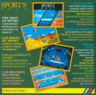 Sports Best PC CD Paragliding, Panza Kick Boxing games  