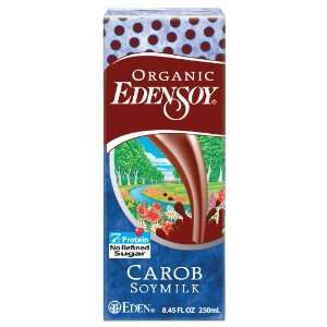 Organic EdenSoy, Carob Soy Milk, 8.45 fl oz (250 ml)  