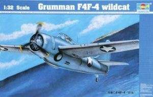 32 Grumman F4F Wildcat Trumpeter WW2 USN OOP  