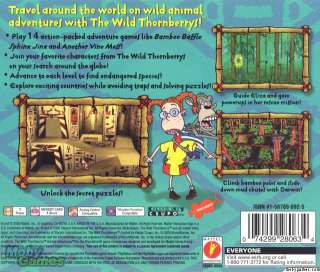 the Wild Thornberrys Game ps playstation 1/ps2 2/ps3 3 074299280634 