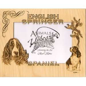  English Cocker Spaniel Design# 1 Laser Engraved Photo 