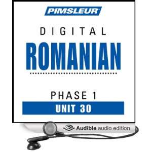 Romanian Phase 1, Unit 30 Learn to Speak and Understand Romanian with 