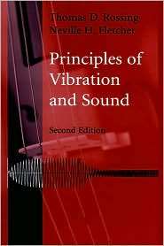 Principles of Vibration and Sound, (0387405569), Thomas D. Rossing 