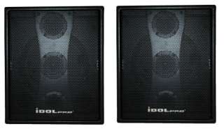 IDOLpro IPS 606 500W Professional Corner Karaoke Vocal Speaker System