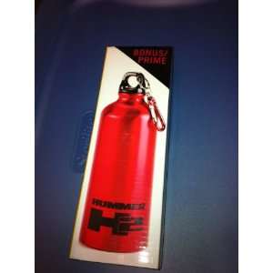  Hummer H2 Stainless Canteen (Red) by Riviera Concepts Automotive